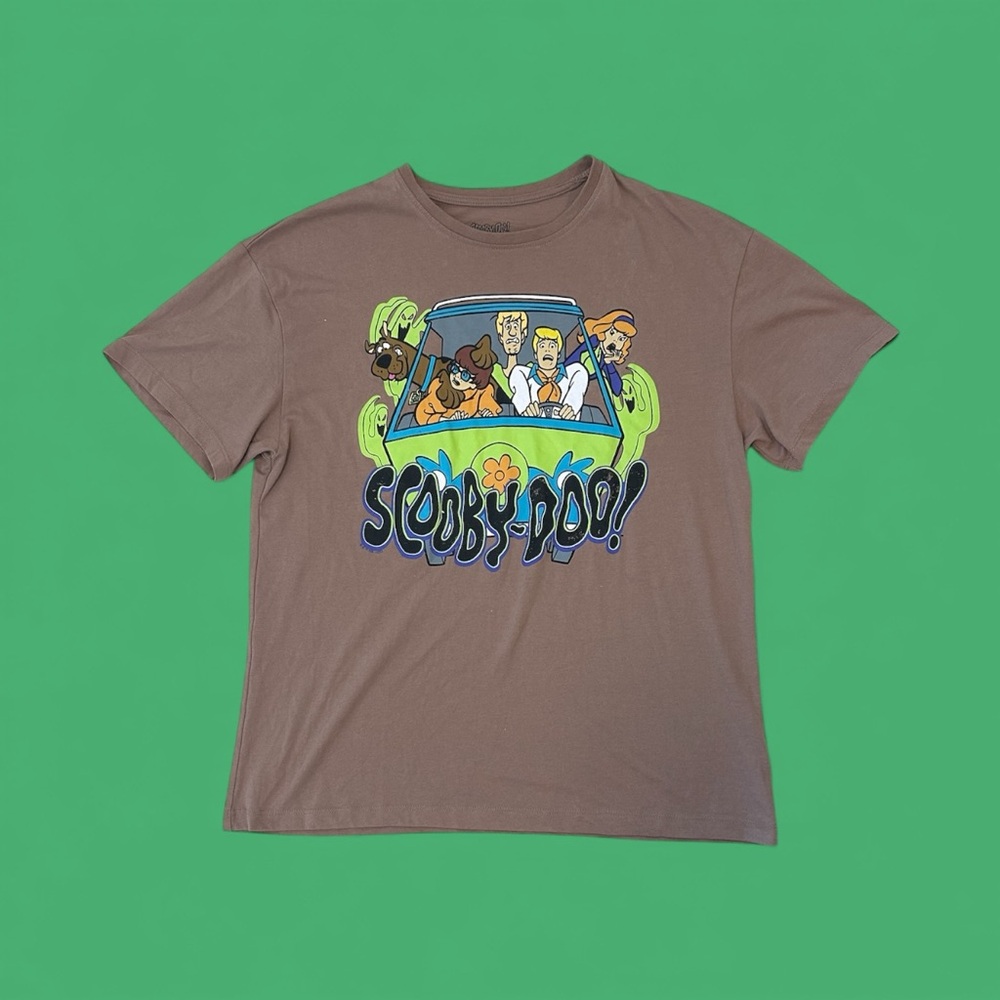 Brown Scooby-Doo Graphic T-Shirt size S
